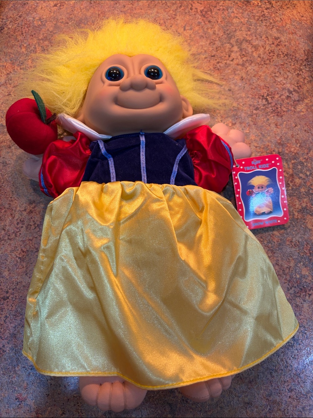 Princess Dress-Up Plush Toy - Yellow Skirt